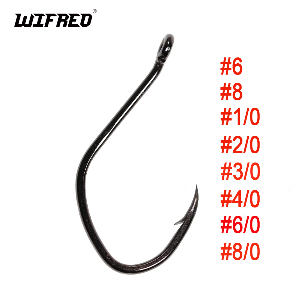 Fishing Hook Offset - Wifreo 20 pièces V forme poisson-chat