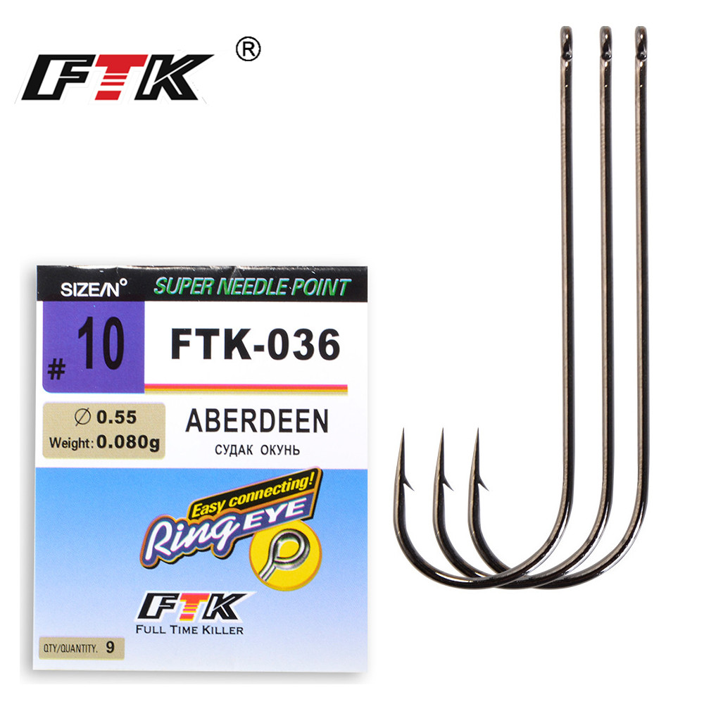 Fishing Hook Offset - FTK – hameçons de pêche en