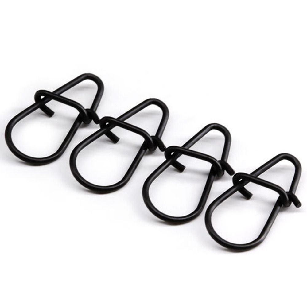 100 pièces/lot noir mat Snap b - Fishing Hook Box avis et prix