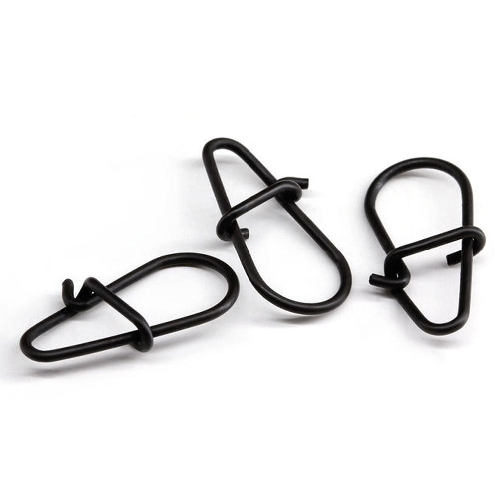 100 pièces/lot noir mat Snap b - Fishing Hook Box avis et prix