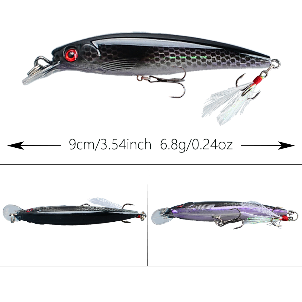 Ensemble de leurres de pêche b - Fishing Hook Treble avis et prix