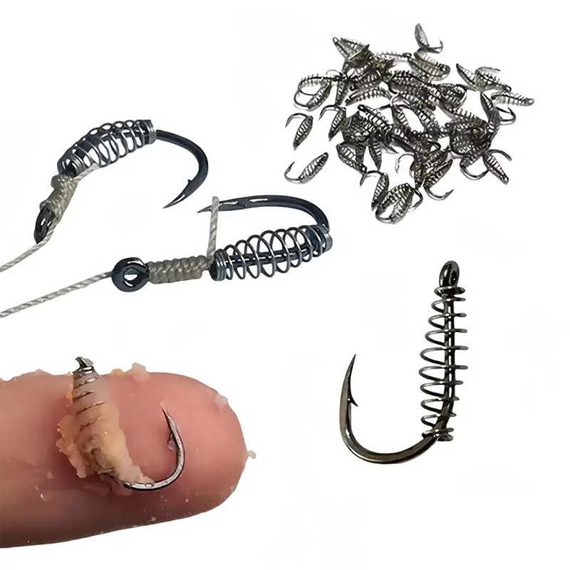 10-60PCS Hameçons de pêche en  - Fishing Hook Circle avis et prix