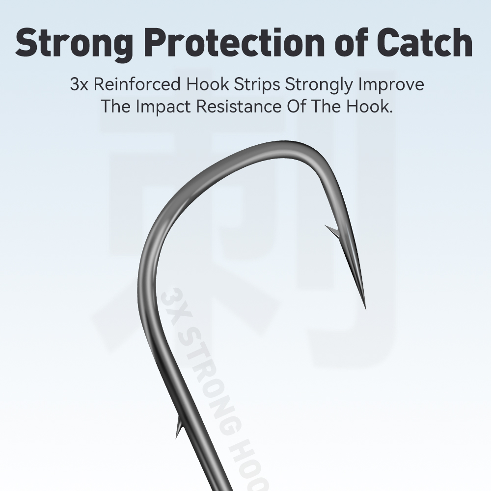 Kingdom 15 pièces hameçons de  - Fishing Hook Barbless avis et prix