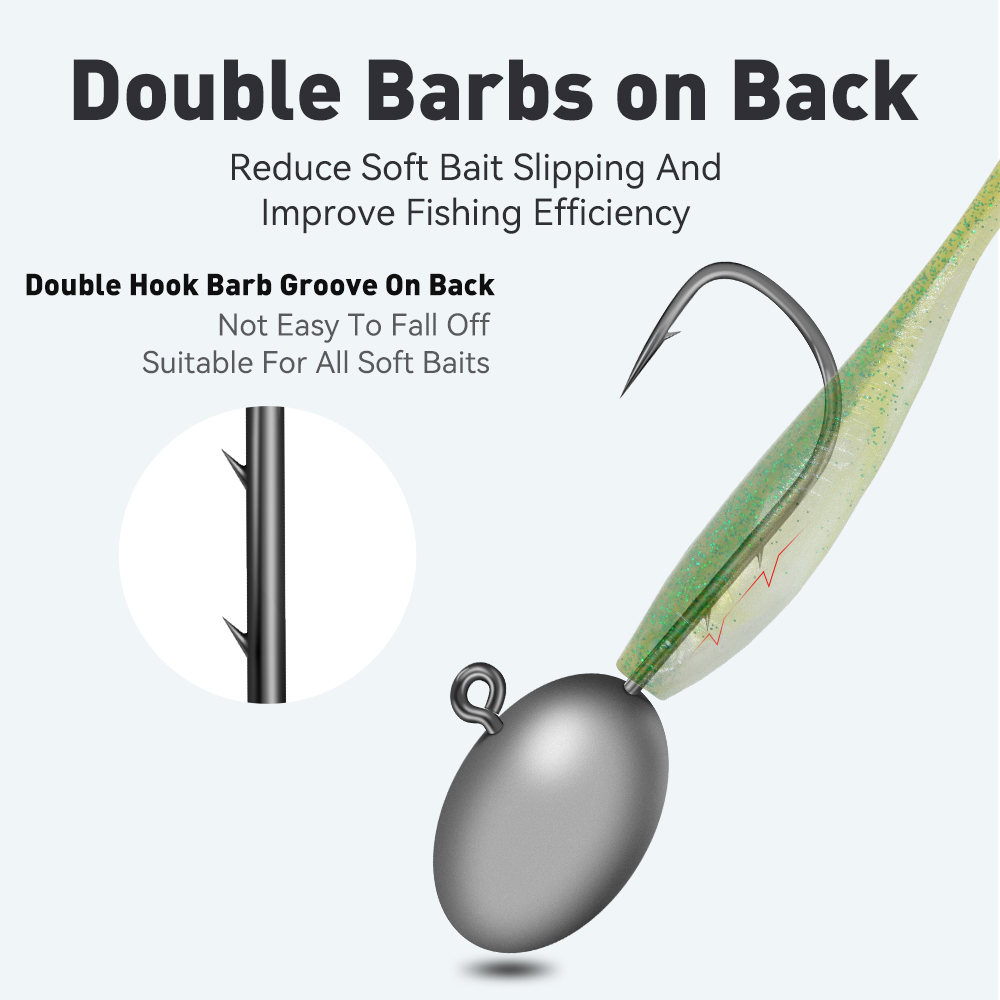 Kingdom 15 pièces hameçons de  - Fishing Hook Barbless avis et prix