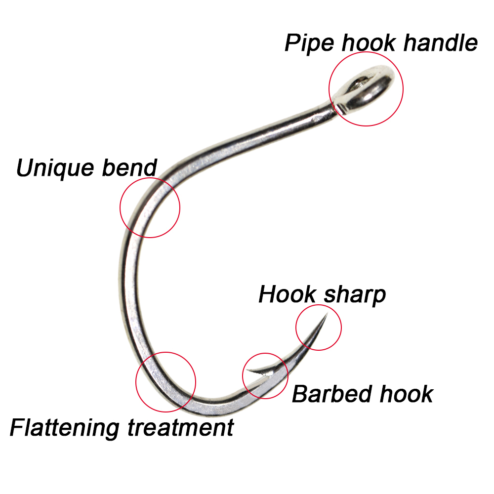 ICERIO 10 pièces revêtement en - Fishing Hook Barbless avis et prix