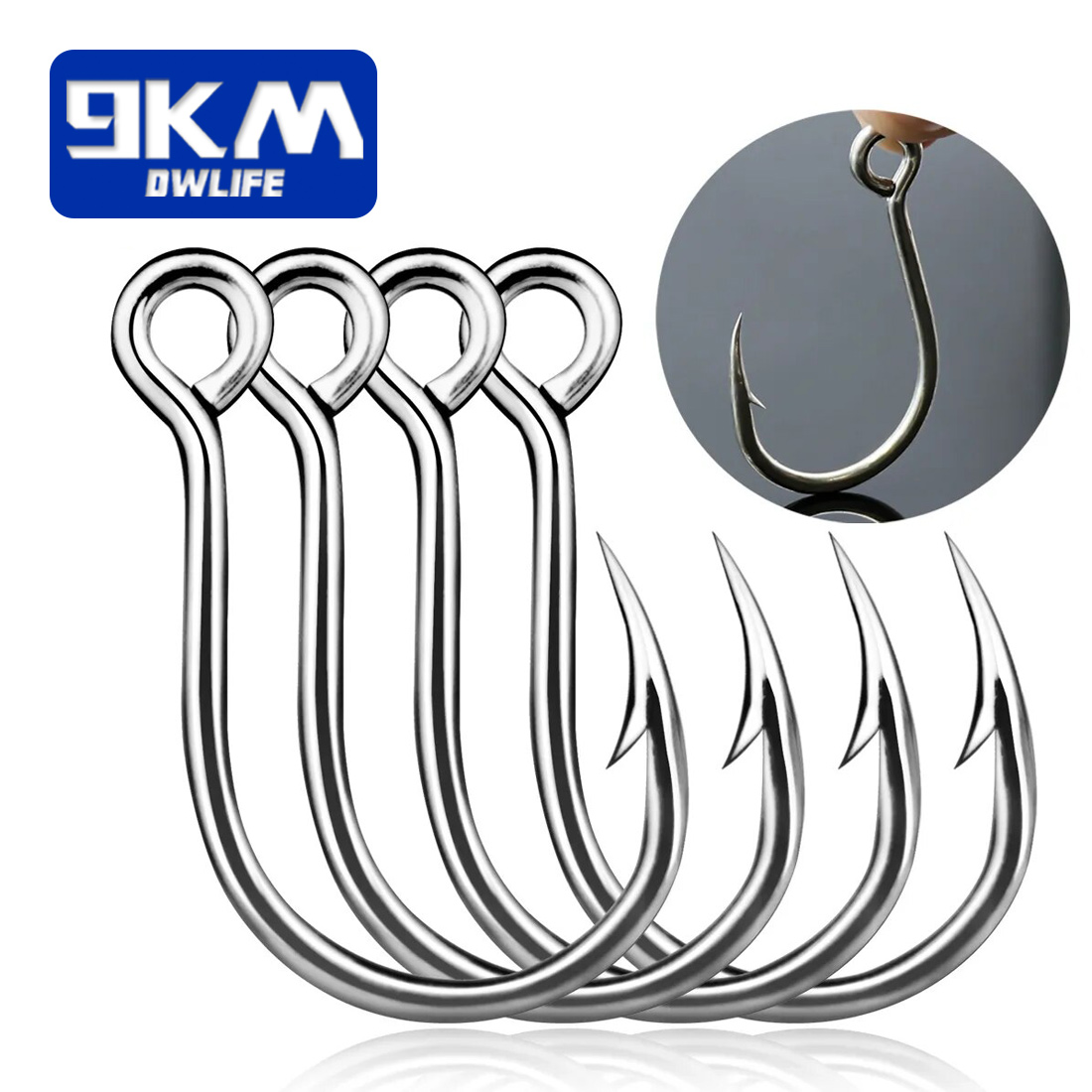 Hameçons de pêche 9KM, 25 pièc - Fishing Hook Offset avis et prix