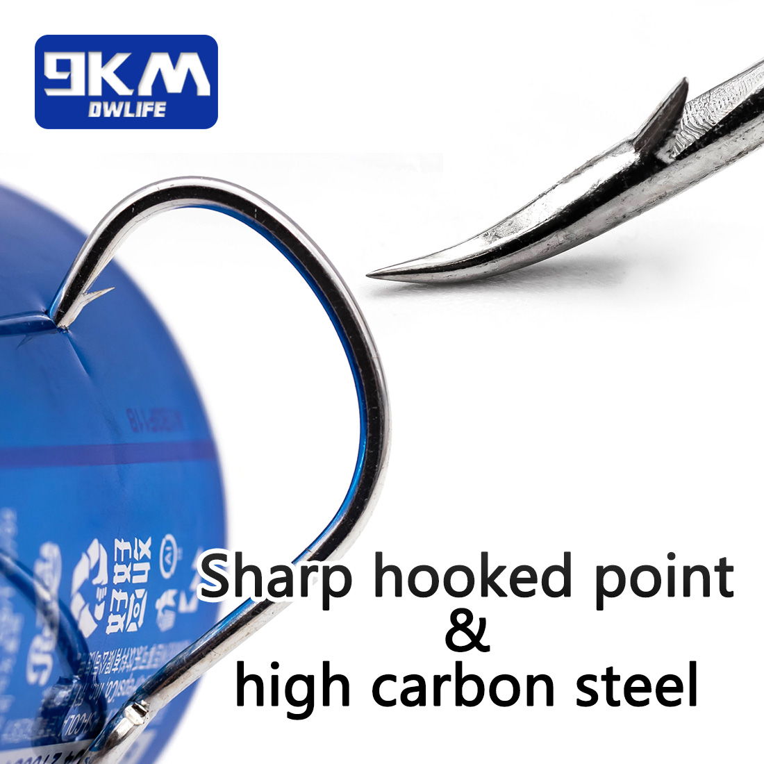Hameçons de pêche 9KM, appâts  - Fishing Hook Barbless avis et prix