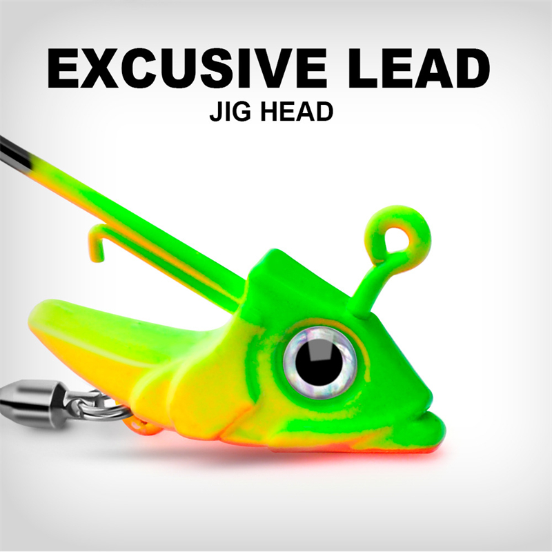 Hameçon jig lesté anti-herbe p - Fishing Hook Circle avis et prix